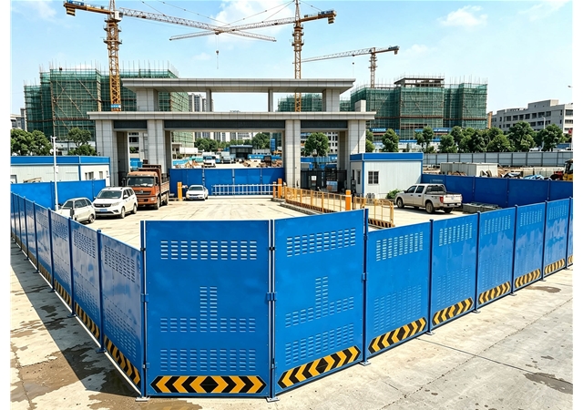 道路建设施工围蔽